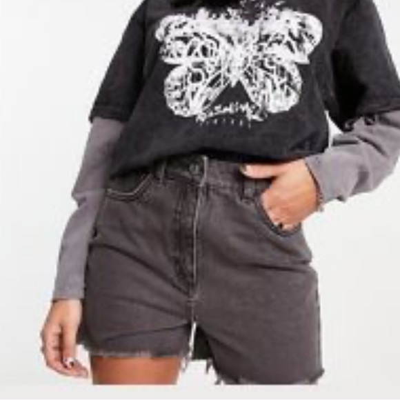 Reclaimed Vintage Gray Jorts - Picture 1 of 7